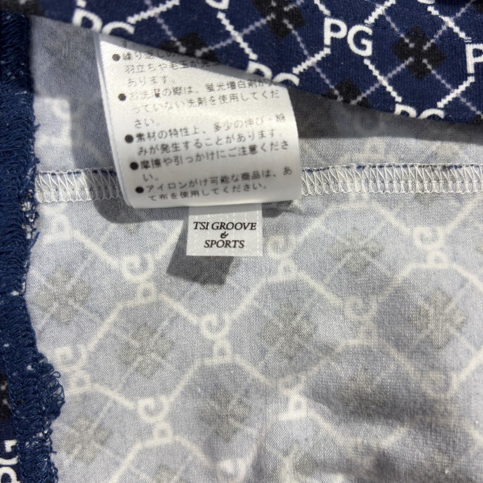 節約 メンズ パーリーゲイツ PEARLY GATES 長袖シャツ 4(M) 紺