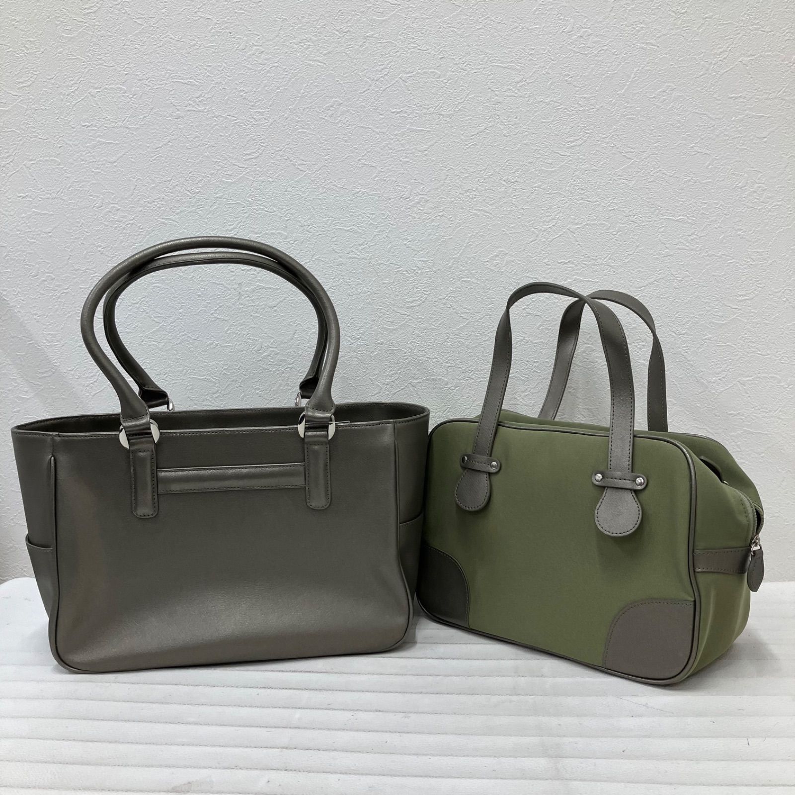 6754 Hamano ハマノ 濱野 ハンドバッグ バッグインバッグ レザー 