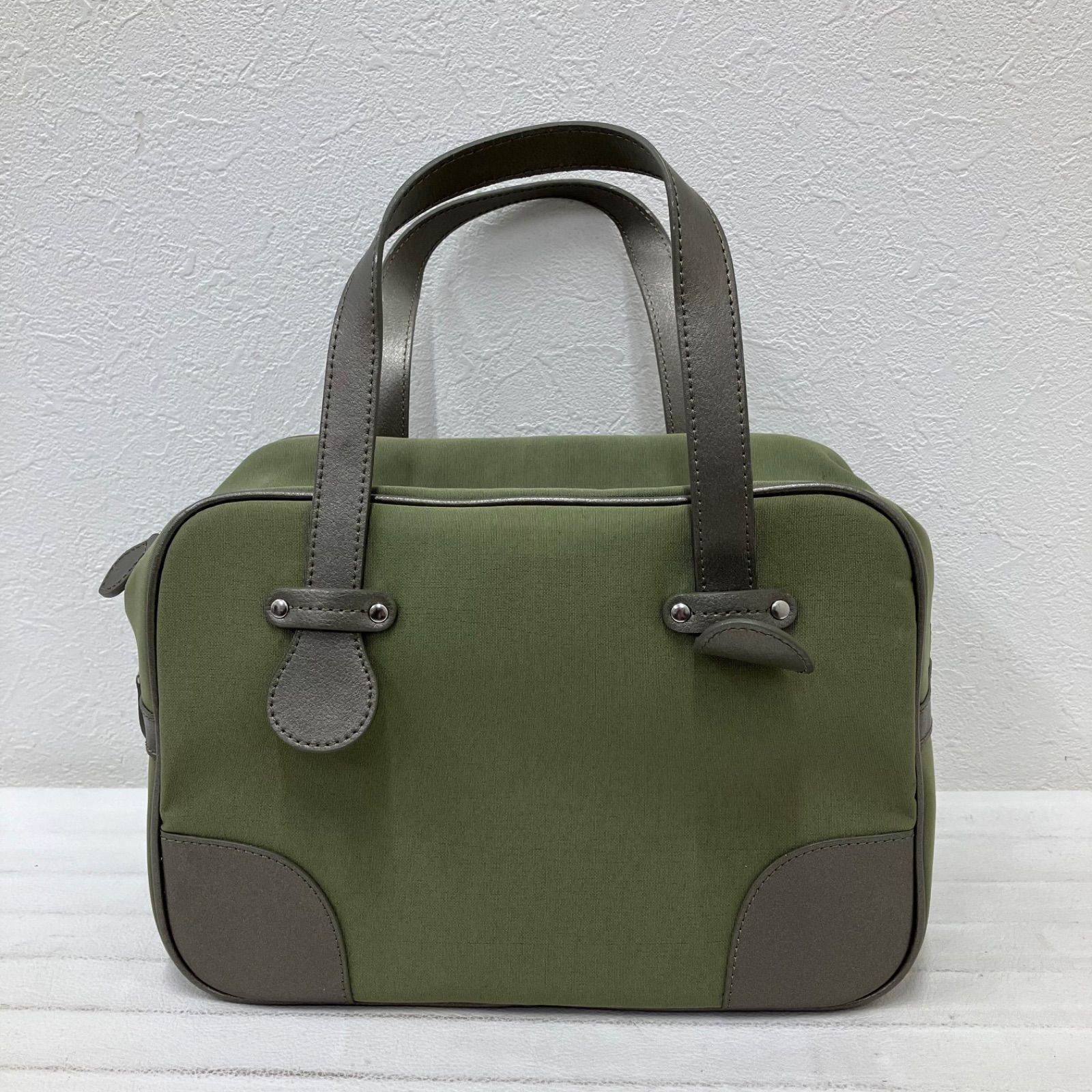 6754 Hamano ハマノ 濱野 ハンドバッグ バッグインバッグ レザー 