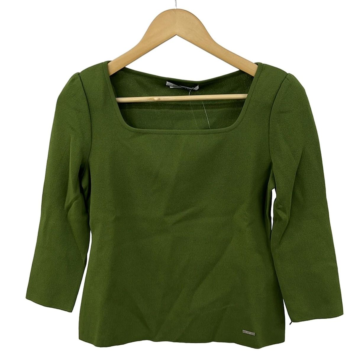 I32 新品未使用 M 40 フォクシーニューヨーク カットソー レディース FOXEY NEW YORK(フォクシーニューヨーク) 七分袖カットソー サイズ40 M