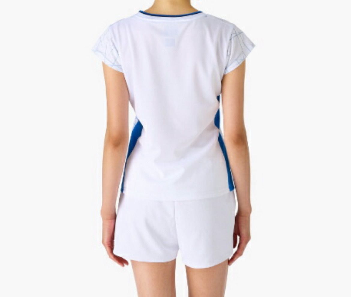YONEX WOMEN ゲームシャツ NTT東日本バドミントンモデル カタログ未