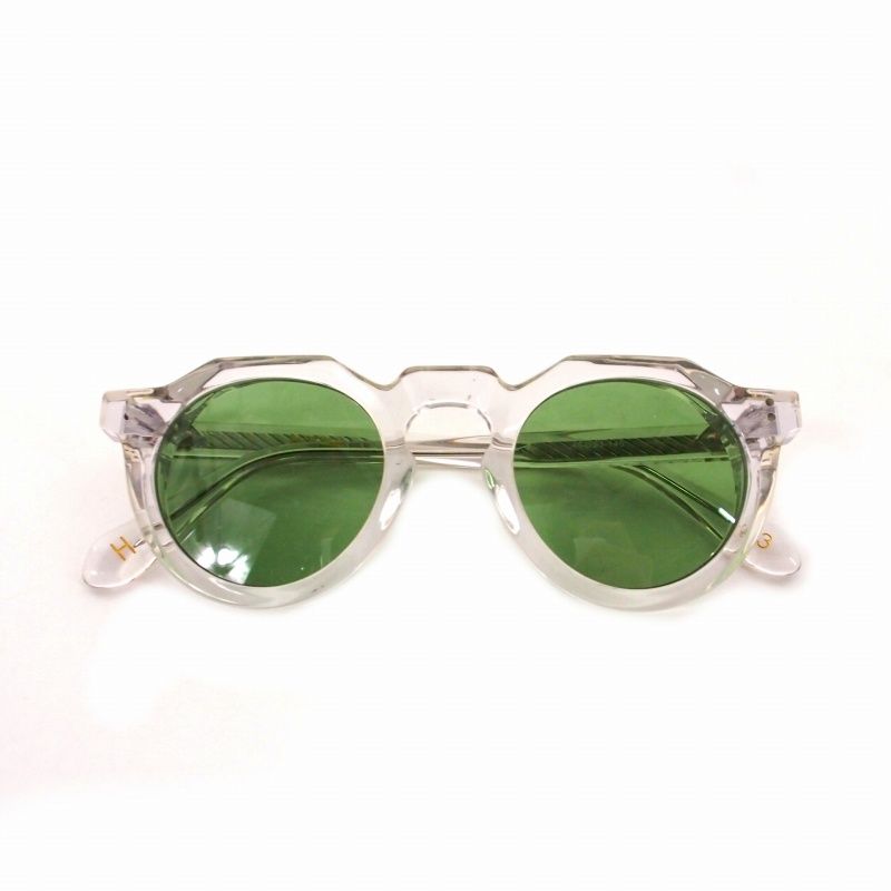 【中古】エイチオプティカル H OPTICAL サングラス メガネ グリーン 緑 46 □23-145 メンズ エイチオプティカル H OPTICAL サングラス メガネ グリーン 緑 46 □23-145