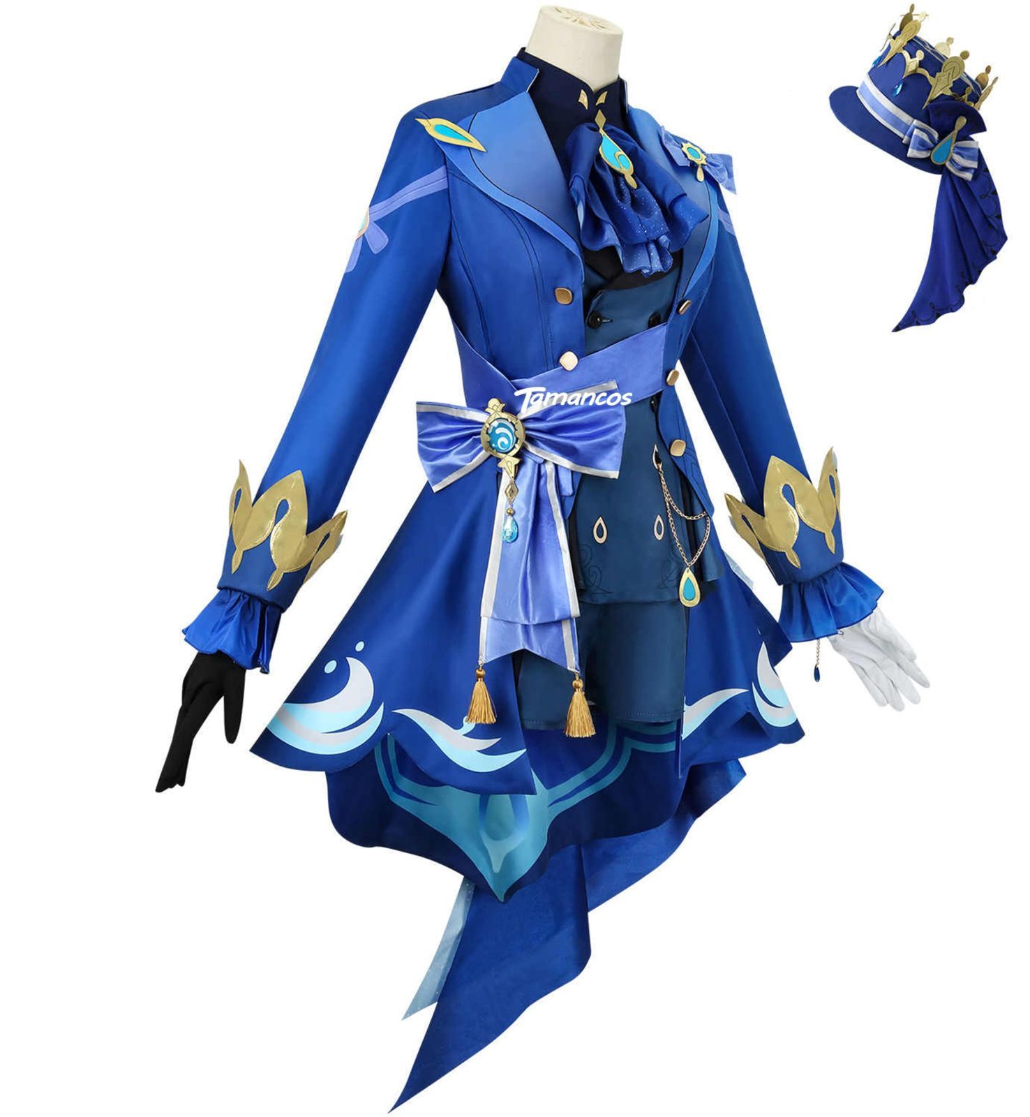 フリーナ コスプレ 水神 原神 コスプレ衣装 フルセット コスチューム 大人用 仮装 Genshin Furina cosplay