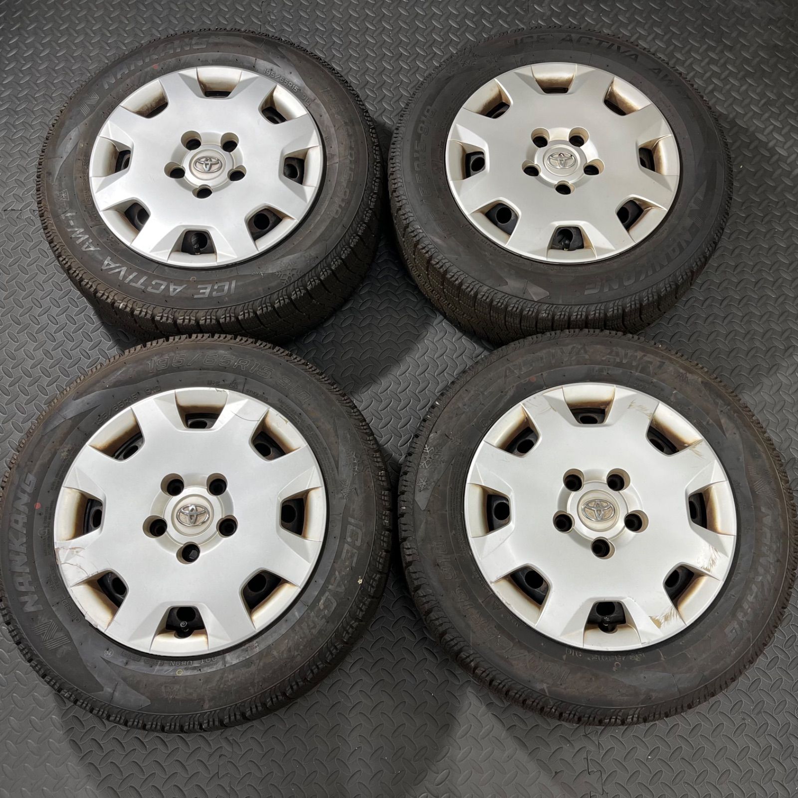 22年製 195 65 R 15 ナンカン アイスアクティバAW 1 トヨタ ノア ヴォクシー 60系 70系 80系スタッドレス 1255 Y