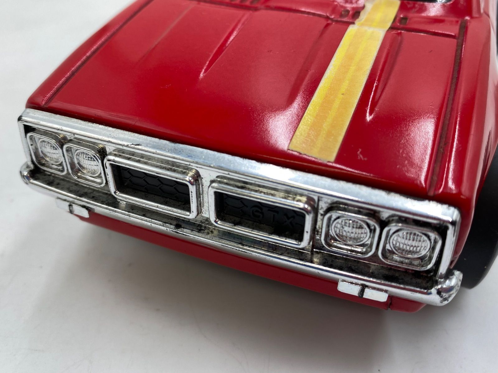 日産　スカイライン2000GT ターボ 　ミニカー　ブリキ　旧車 日産スカイライン ケンメリ2000 GT イチコ ブリキ ミニカー 昭和