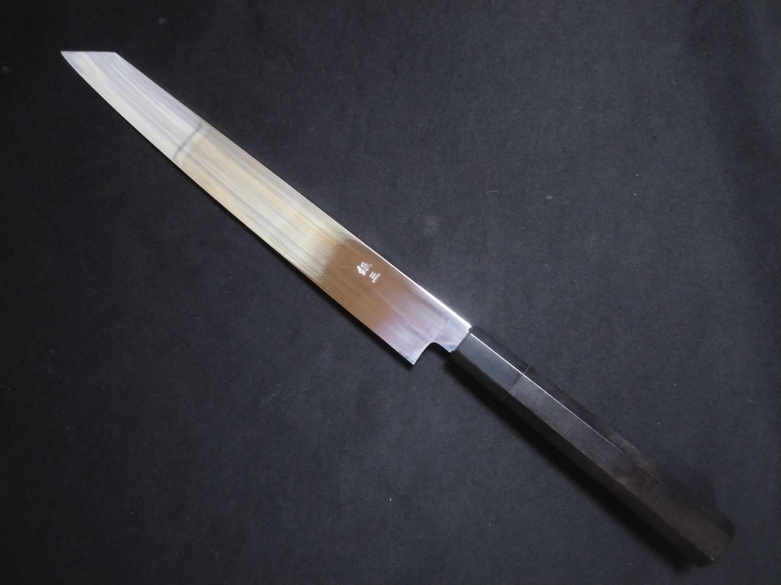 城山刃物製作所(堺業務用刃物メーカー直売)九寸 切付柳刃 銀三鋼 両