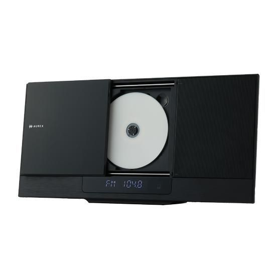 らくらく 便でお届け メーカー保証付き AX WSS 60 K 東芝 TOSHIBA スリム型サウンドシステム ミニコンポ Aurex オーレックス ブラック