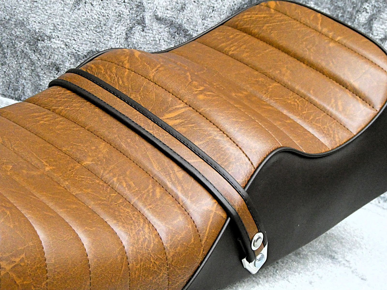 Z1000MK2 茶ツートン タックロールシート/ブラウンZ750FX-1 あんこ抜き