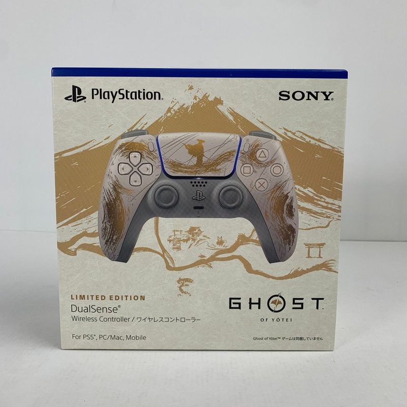 PlayStation 5 PS プレイステーション5 プレステ5 DualSense ワイヤレス コントローラー Ghost of Yotei ゴールド リミテッドエディション 024 251126 mh 10 fuz