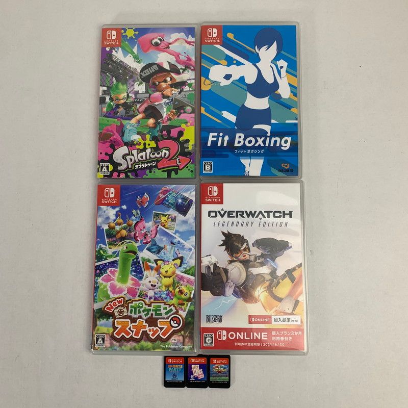 中古品】 Nintendo Switch ニンテンドー スイッチ ソフト 7本 まとめ