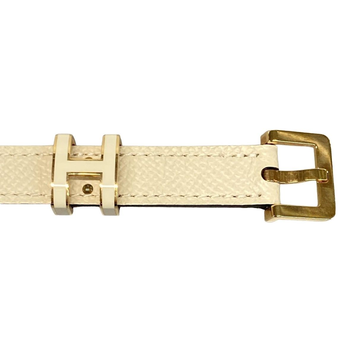  HERMES エルメス ベルト 75 ポップH 15 ナタ ピンクゴールド ベルト 小物