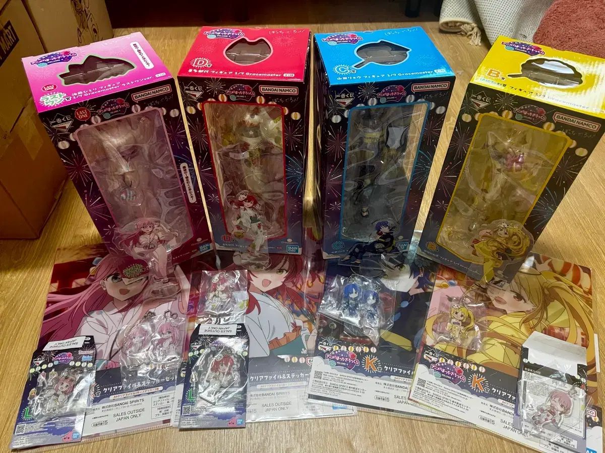 ぼっち・ざ・ろっく！ 一番くじ 4弾 ラストワン B賞 C賞 D賞+下位賞