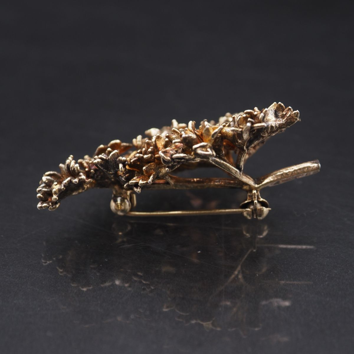 フローラダニカ　ブローチ　すみれ J202 FLORA DANICA フローラダニカ STERLING 925 EGGERT DENMARK刻印