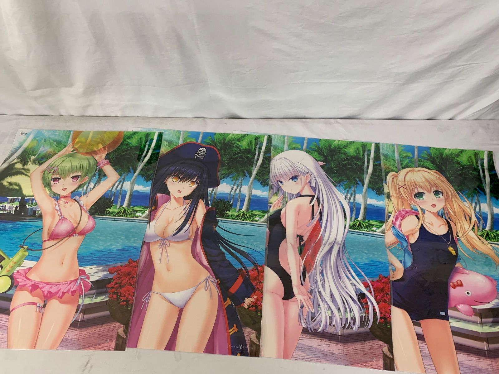 ☆【Summer Pockets】A2クリアポスター4枚セット - メルカリ