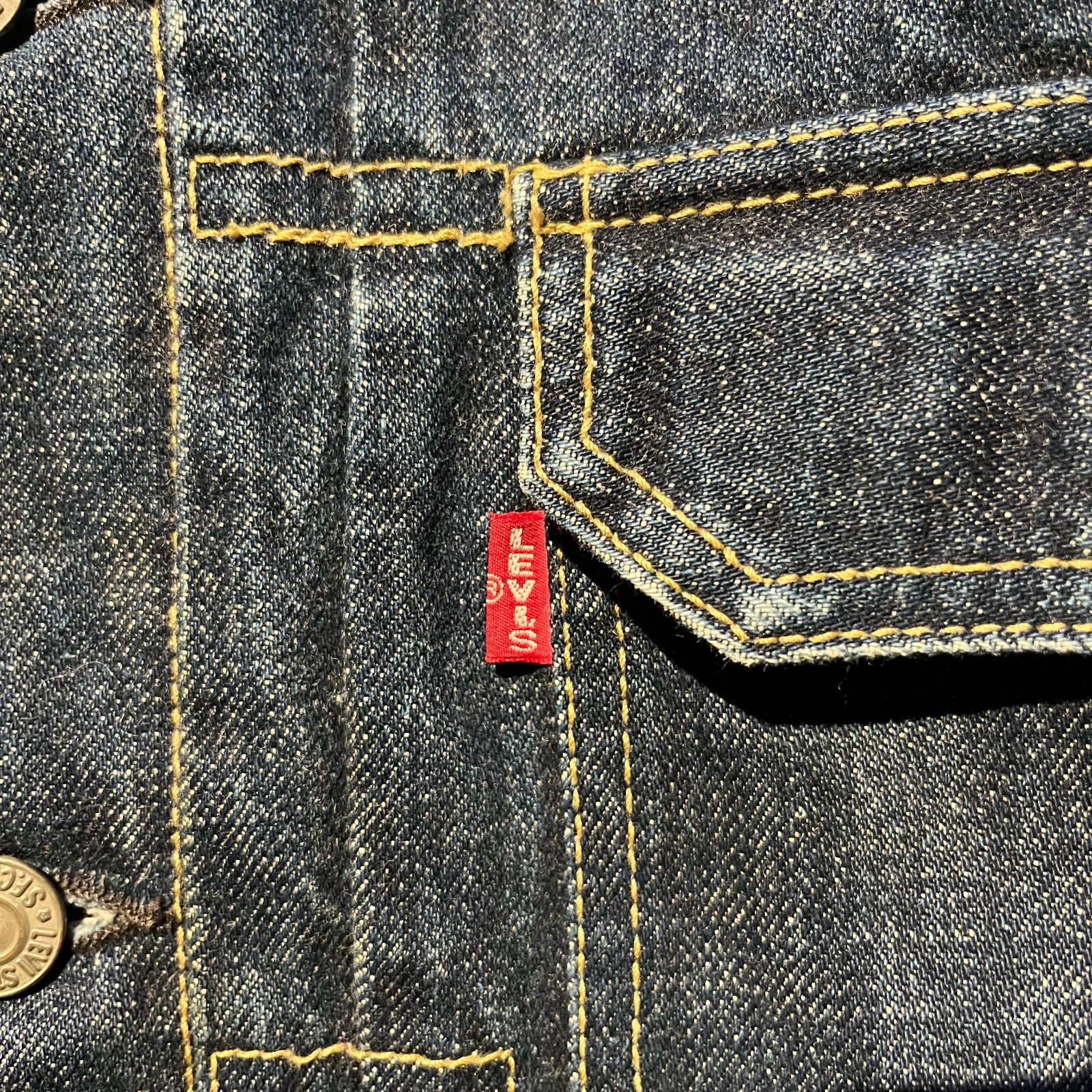 (^^)【90s★40】リーバイス71507XX2ndトラッカージャケット LEVI'S 1997年製 71507-XX 2nd 復刻 40 香港製 リーバイス 90s 507