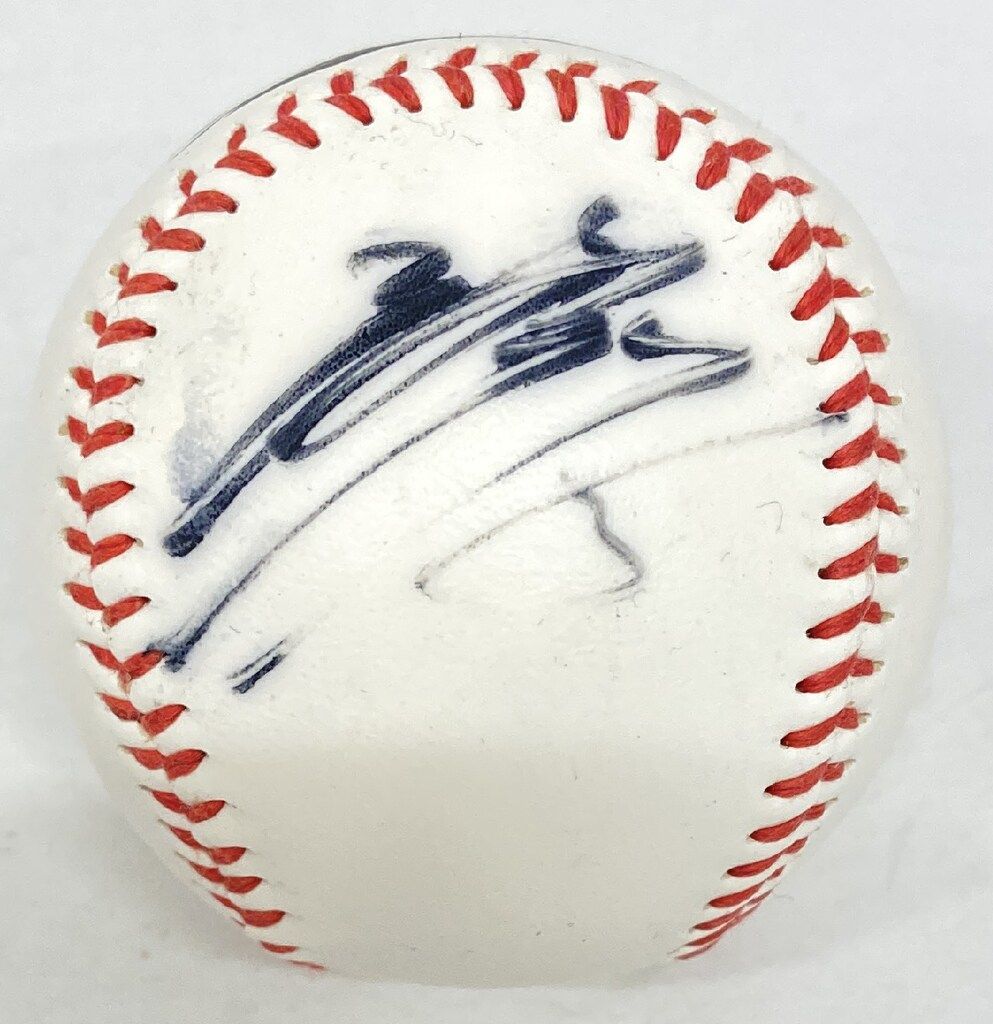 千葉ロッテマリーンズ 涌井秀章 直筆サインボール - メルカリ