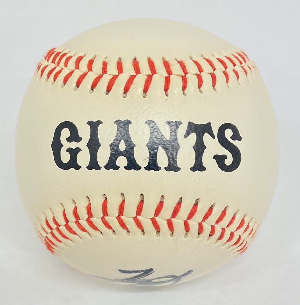読売ジャイアンツ 直筆サインボール 二岡智宏 投込球 - メルカリ