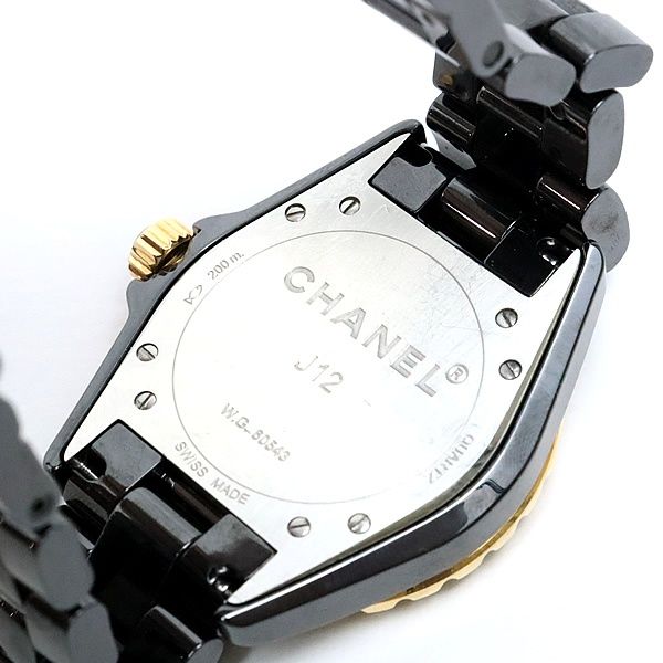 CHANEL 時計 広尾店】 美品 シャネル CHANEL J12 11Pダイヤモンド メンズ腕時計