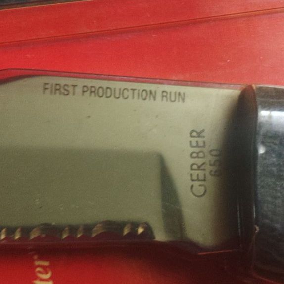  米軍放 GERBER 650ナイフ ナイフ ツール アウトドア