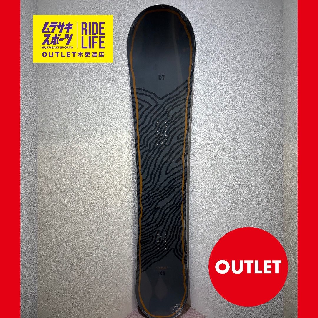 ムラスポOUTLET スノーボード K 2 ケーツー CAMBER キャンバー 155㎝ 23 24モデル ムラサキスポーツ OUTLET アウトレット