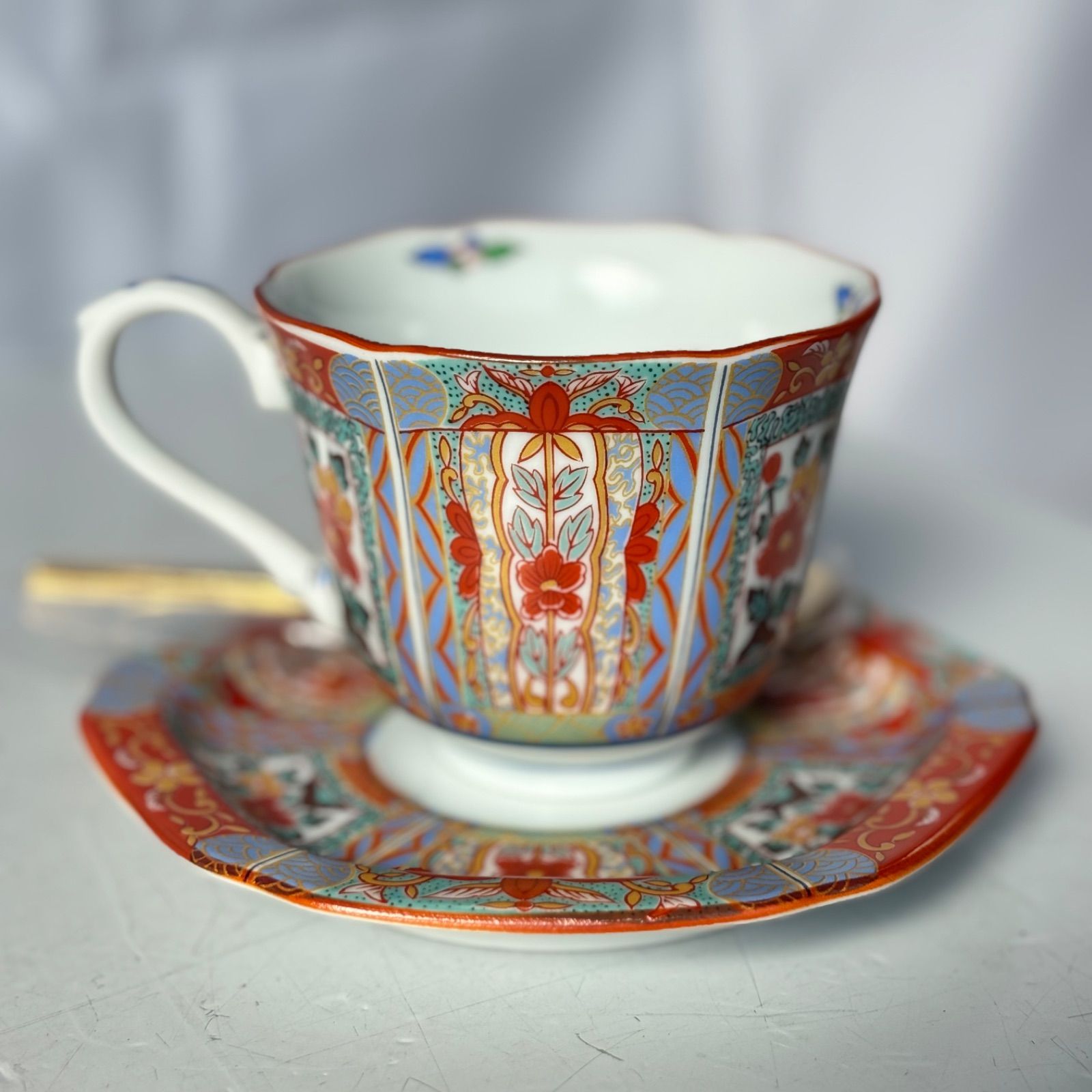 有田焼 伊万里 仁祥窯 カップ&ソーサー 3客 有田焼 伊万里 仁祥窯