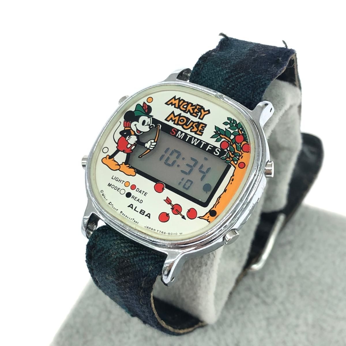 SEIKO セイコー アルバ/腕時計/ディズニーコラボ ミッキーマウス/SS