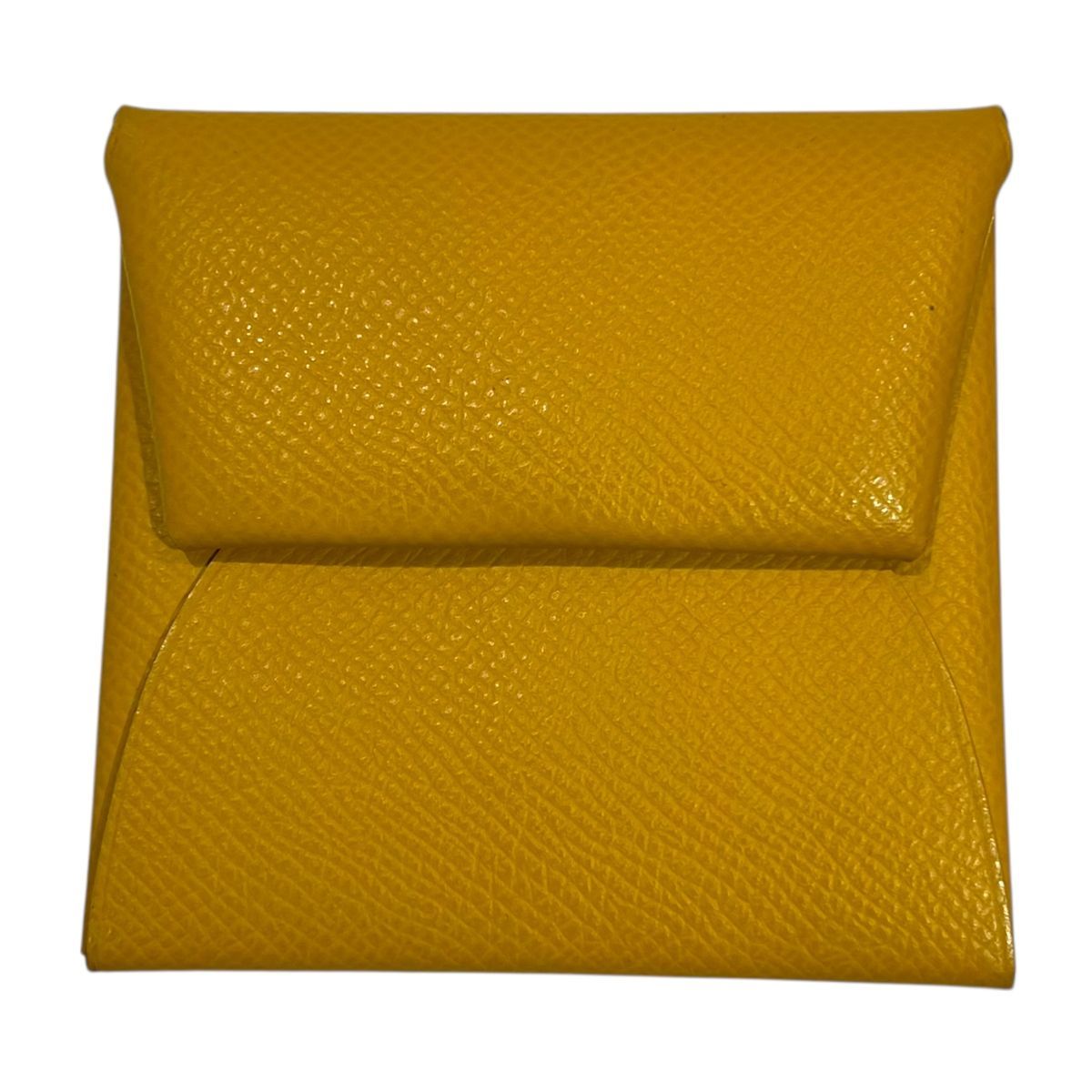 HERMES エルメス バスティア コインケース 小銭入れ Y刻印 エプソン イエロー SA
