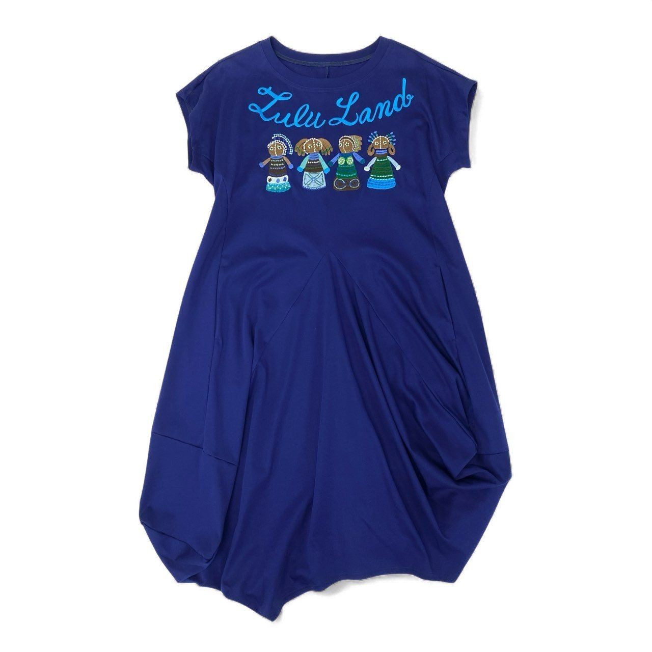 44k28 TOKUKO 1er VOL トクコプルミエヴォル 半袖ワンピース バルーン