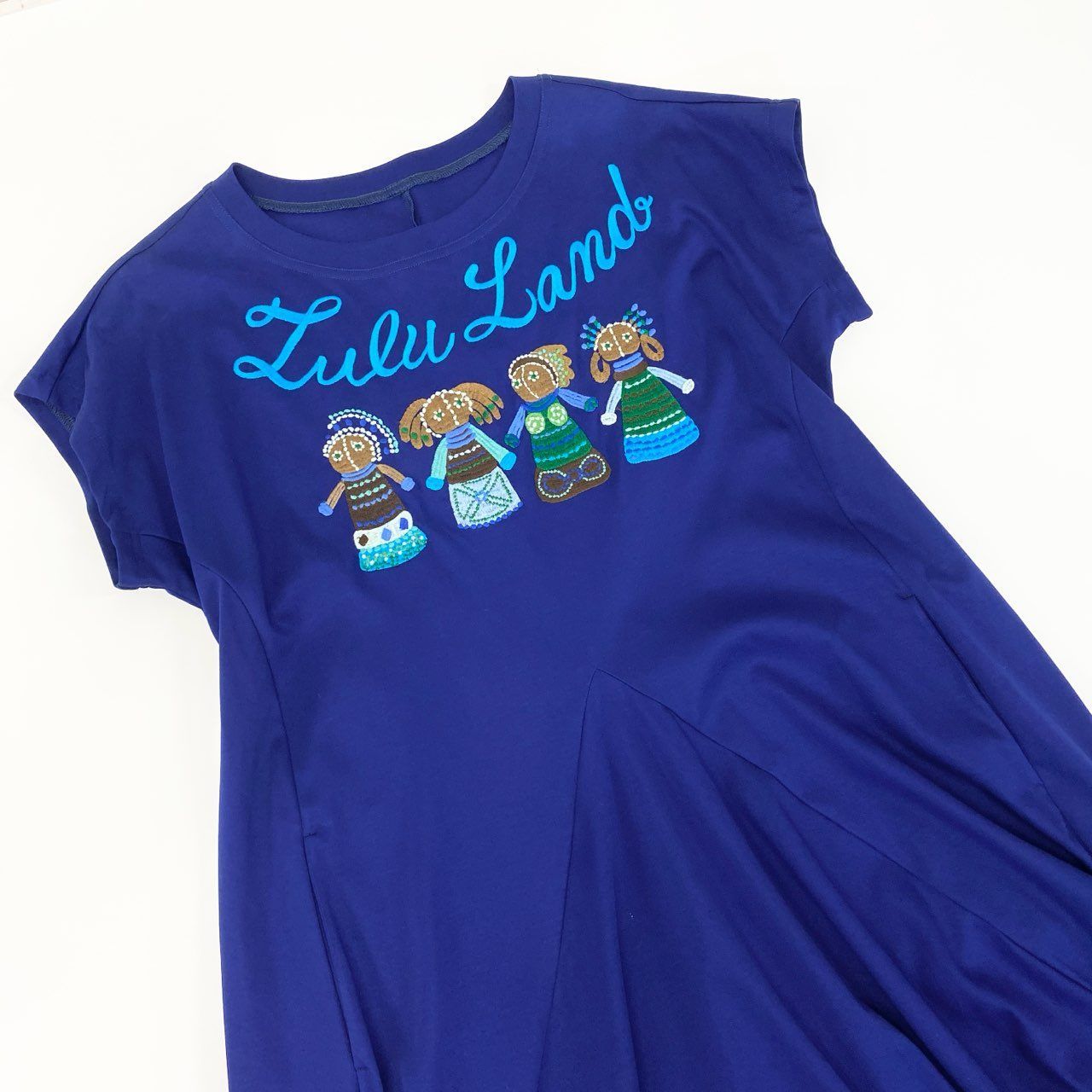 44k28 TOKUKO 1er VOL トクコプルミエヴォル 半袖ワンピース バルーン