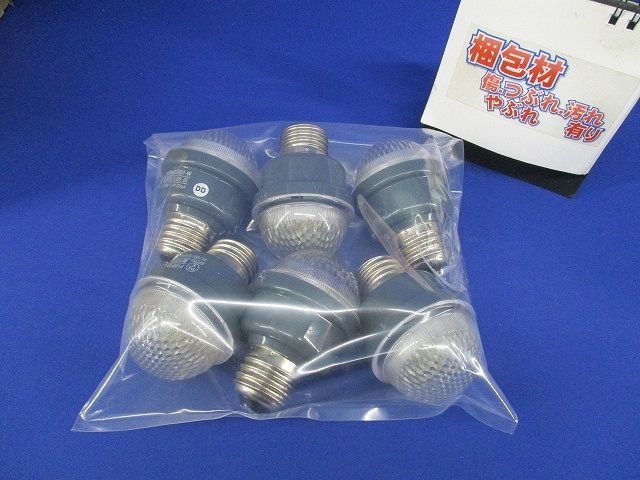  屋外用LEDサイン球 E 26 入 P 18 W-E 2601-W 電設資材 材料 資材