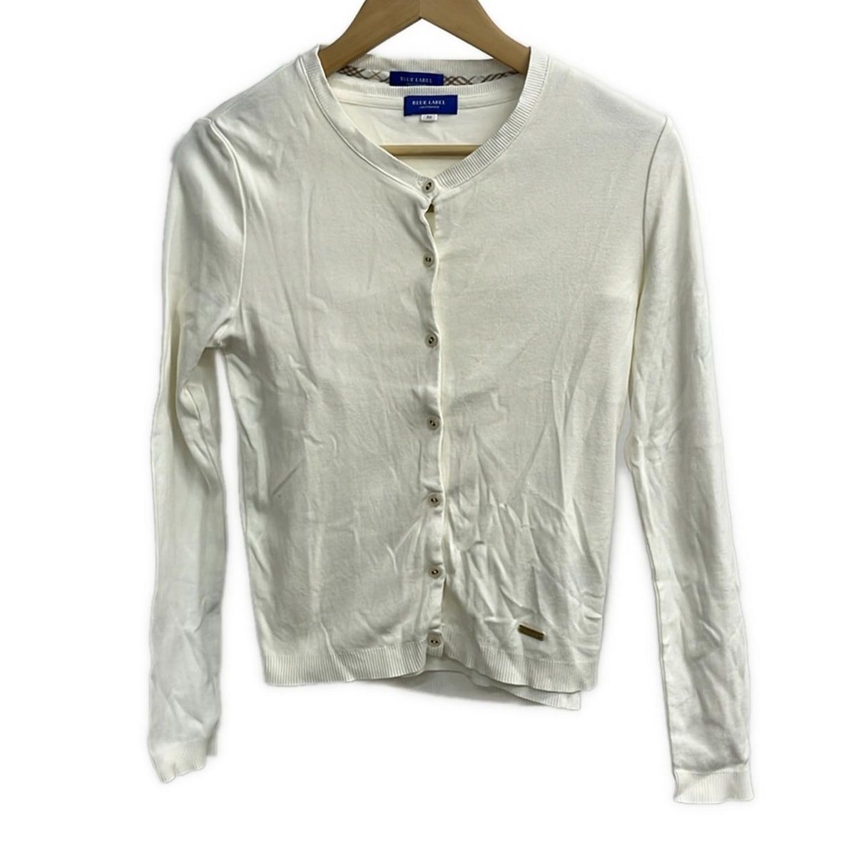 BLUE LABEL ブルーレーベルクレストブリッジ アンサンブル サイズ38 M レディース アイボリー