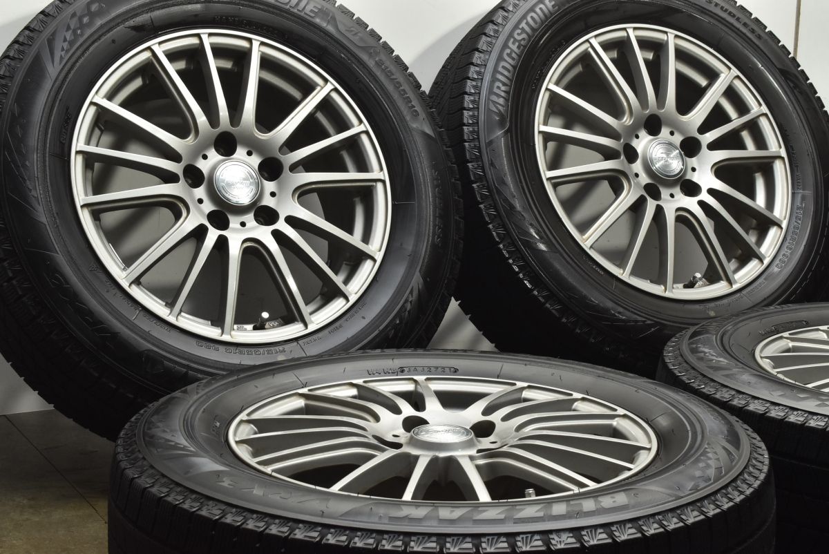 程度良好 RAVRION Selzer 16 in 6 5 J 38 PCD 114 3 ブリザックVRX 215 65 R ヤリスクロス エスティマ C 28セレナ エクストレイル CX 30