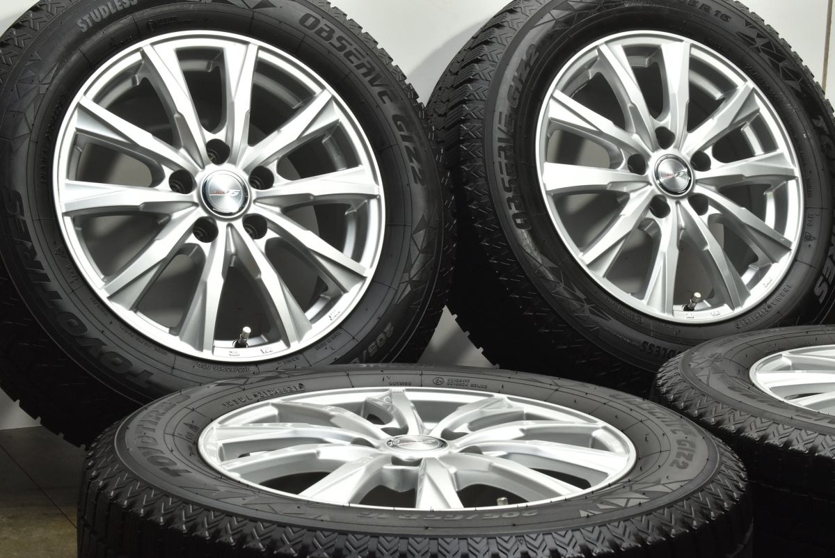 使用僅か JOKER 16 in 6 5 J 40 PCD 114 3 トーヨー オブザーブGIZ 2 205 65 R ヤリスクロス エスティマ C 28セレナ エクストレイル CX 30