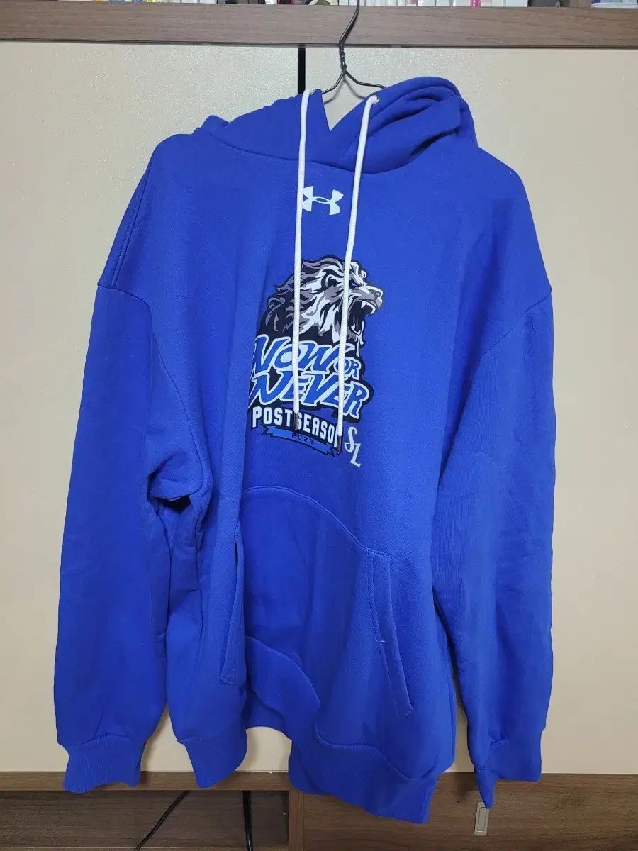 サムスン ライオンズ UNDER ARMOUR アンダーアーマー ブルー Tシャツ WHO Now or Never