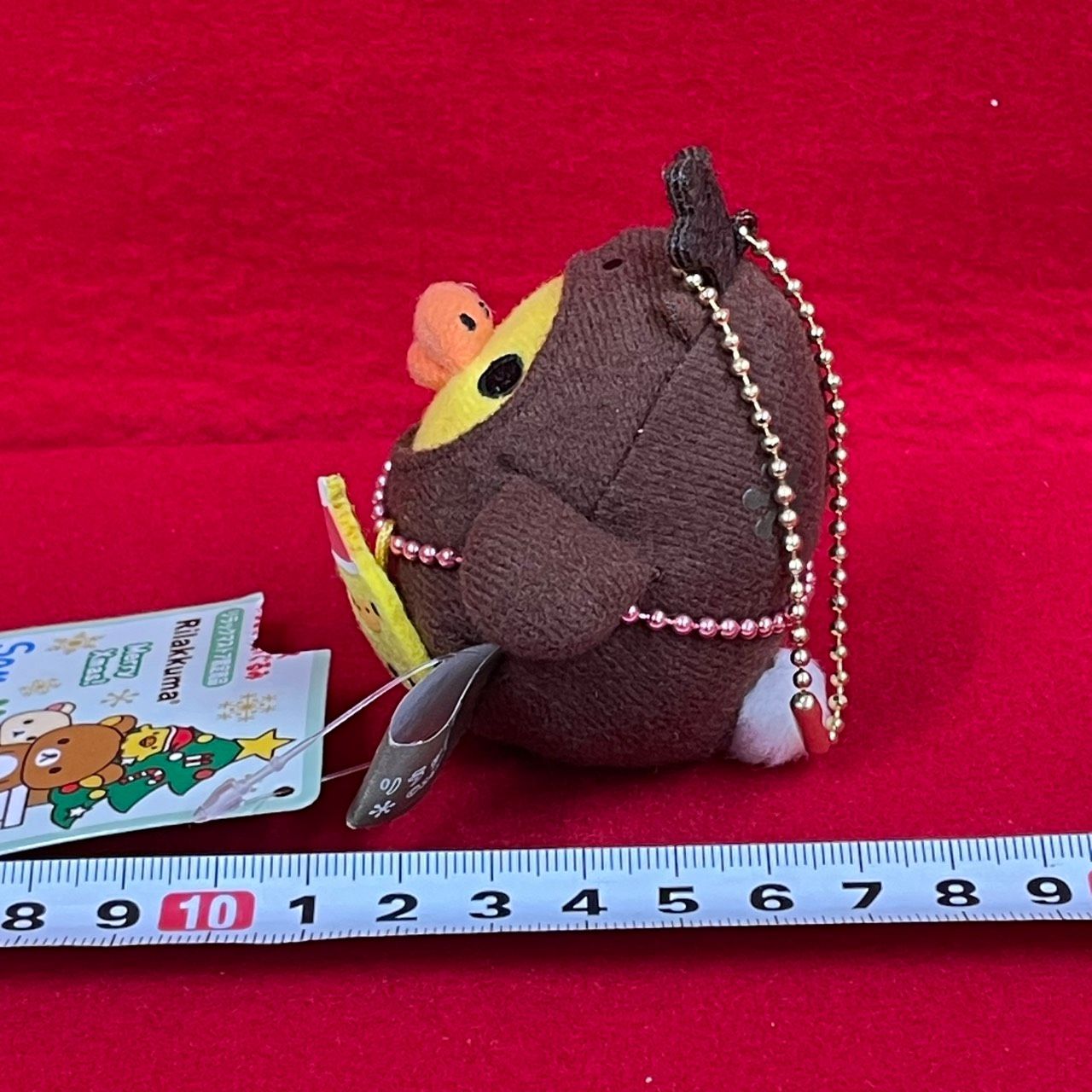 リラックマ キイロイトリ 2012年 クリスマスぶらさげぬいぐるみ