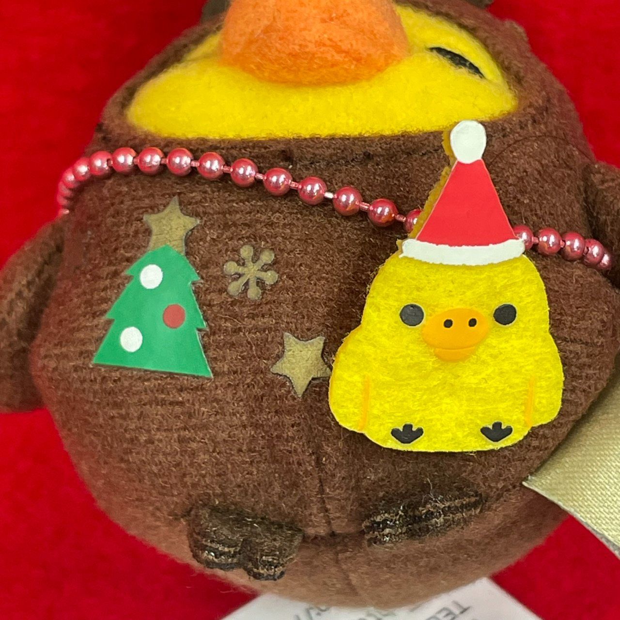 リラックマ キイロイトリ 2012年 クリスマスぶらさげぬいぐるみ 