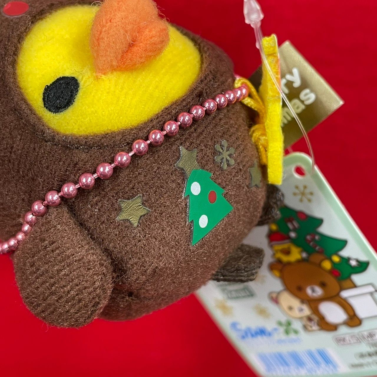 リラックマ キイロイトリ 2012年 クリスマスぶらさげぬいぐるみ 