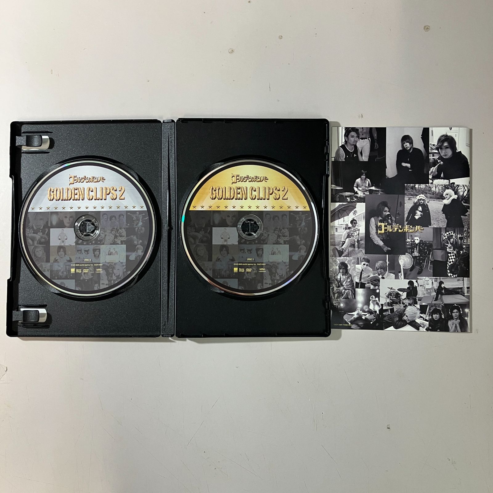 むつ18-112809】ゴールデンボンバー GOLDEN CLIPS2 DVD - メルカリ