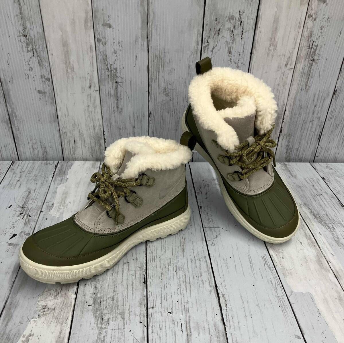 NIKE CHUKKA 2|ショートブーツ|537345-200|サイズ25㎝|ムートン|防寒