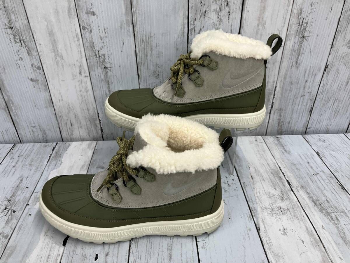NIKE CHUKKA 2 ショートブーツ 537345-200 サイズ25㎝ ムートン 防寒