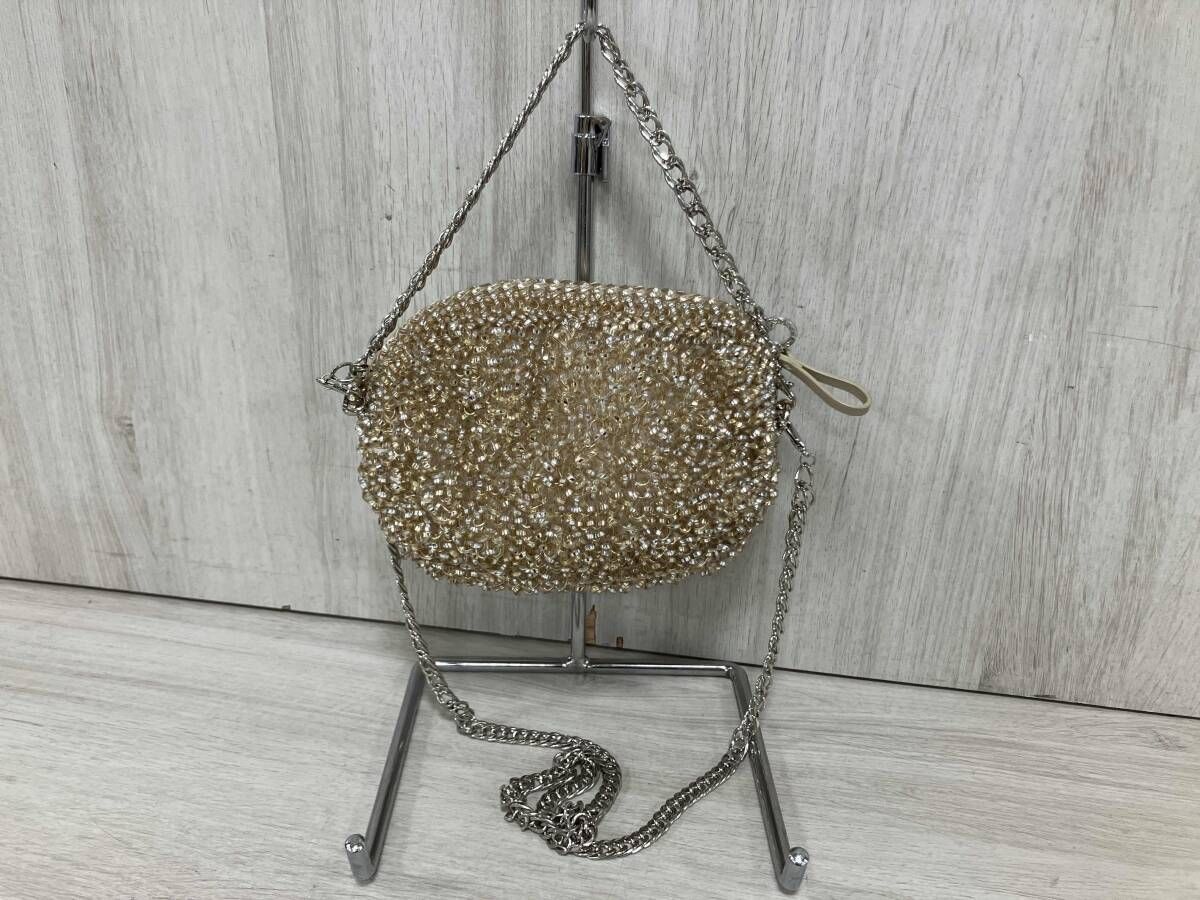 ANTERPRIMA ゴールドショルダーバッグ ANTEPRIMA/アンテプリマ/ショルダーバッグ/ワイヤーバッグ/チェーン