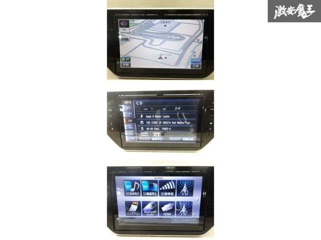 保証付】ダイハツ 純正 LA150S ムーブ 8インチ カーナビ ナビ フルセグ