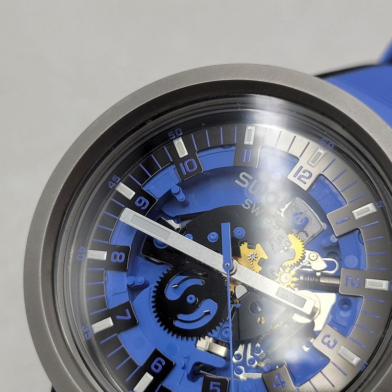 品】Swatch スウォッチ SB07S106 BIG BOLD IRONY COLLECTION BLUE DAZE