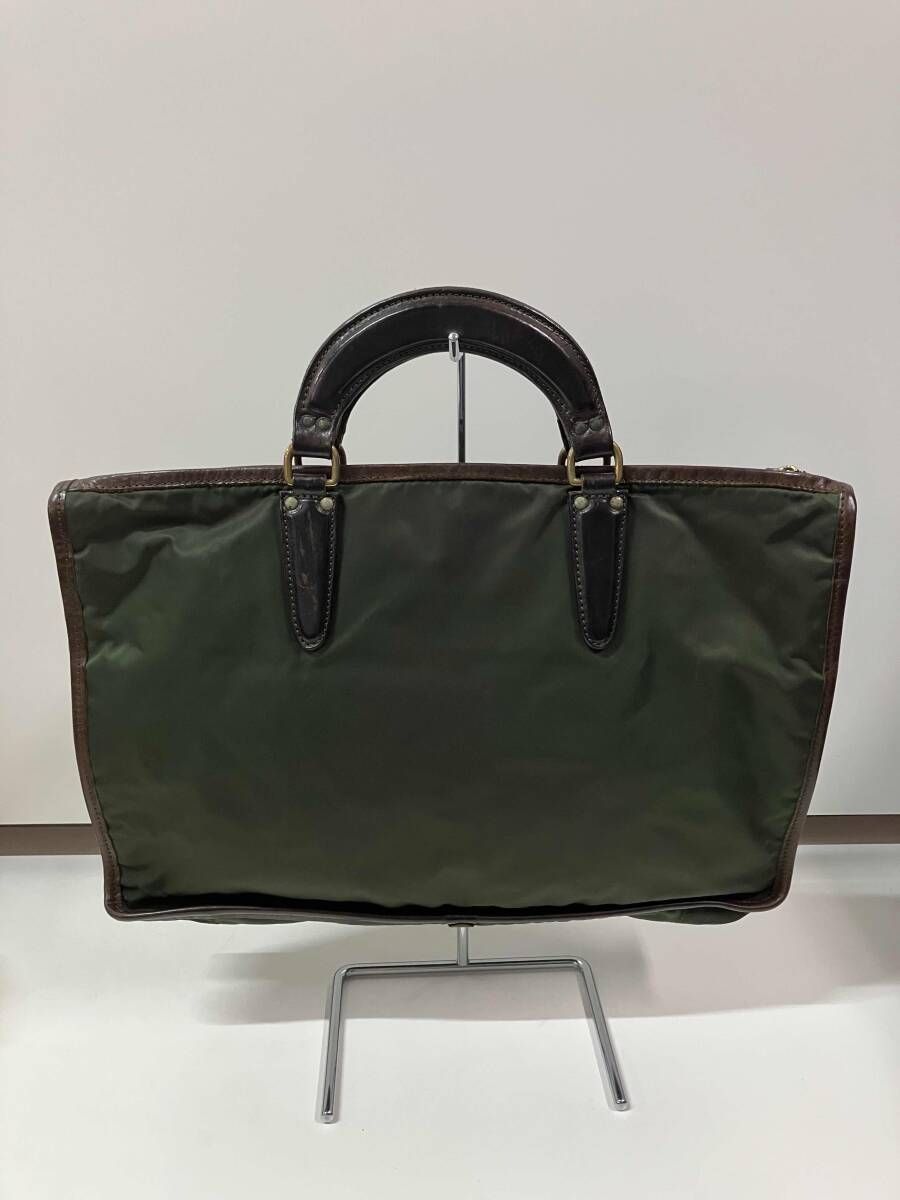 Felisi フェリージ ブリーフケース 9841 グリーン ブラウン - メルカリ