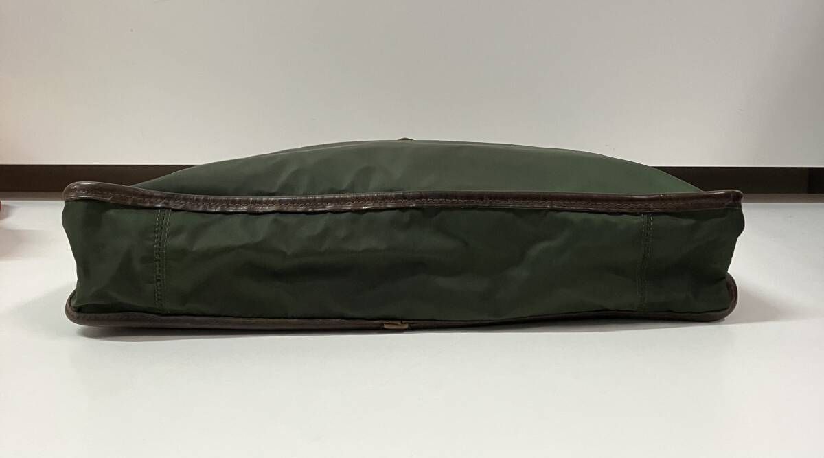 Felisi フェリージ ブリーフケース 9841 グリーン ブラウン - メルカリ