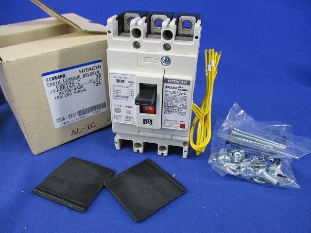 漏電遮断器3 P 3 E 75 A EXK 125-C