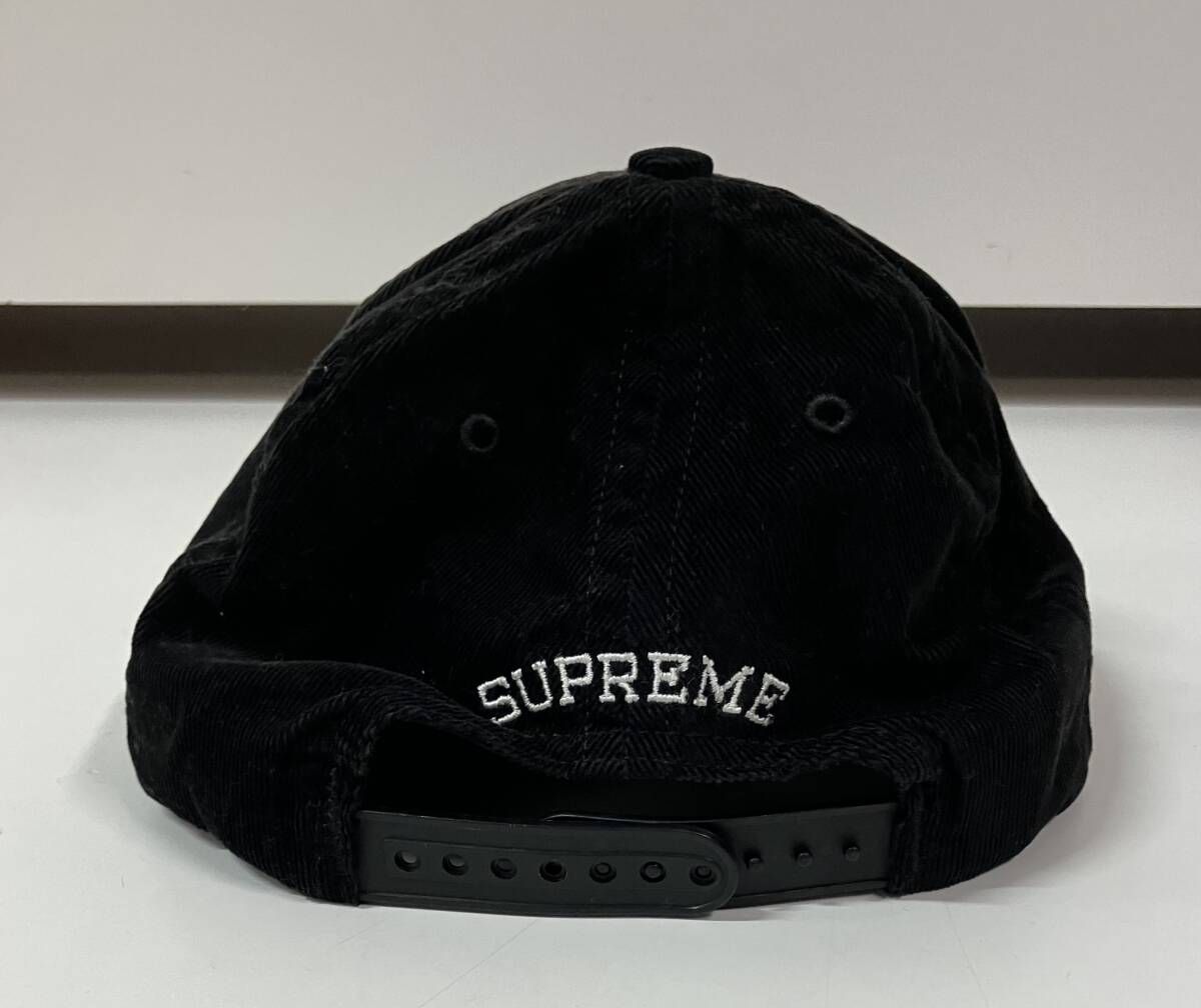 Supreme シュプリーム キャップ DOTTED ARC5-PANEL 17AW ロゴ ブラック