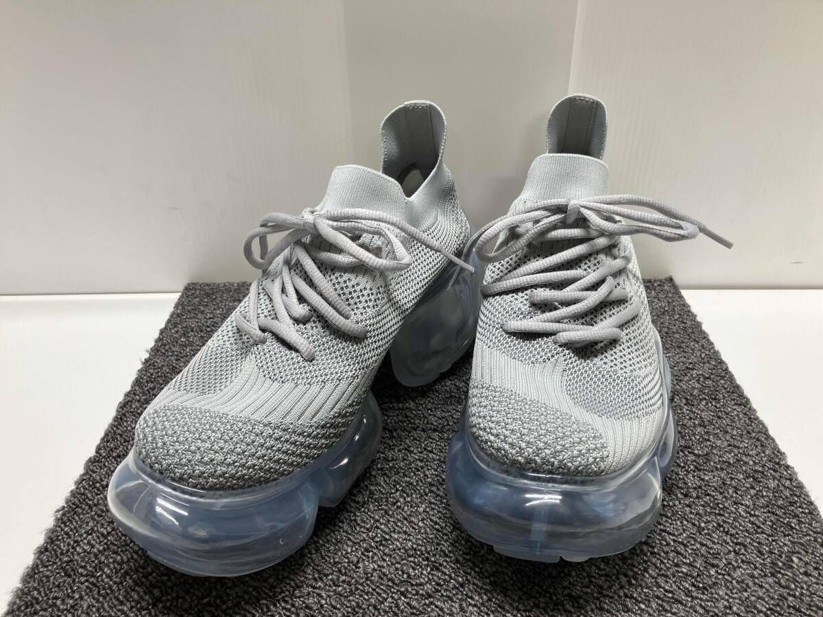 grounds グラウンズ サイズ27cm 厚底スニーカー ライトグレー - メルカリ