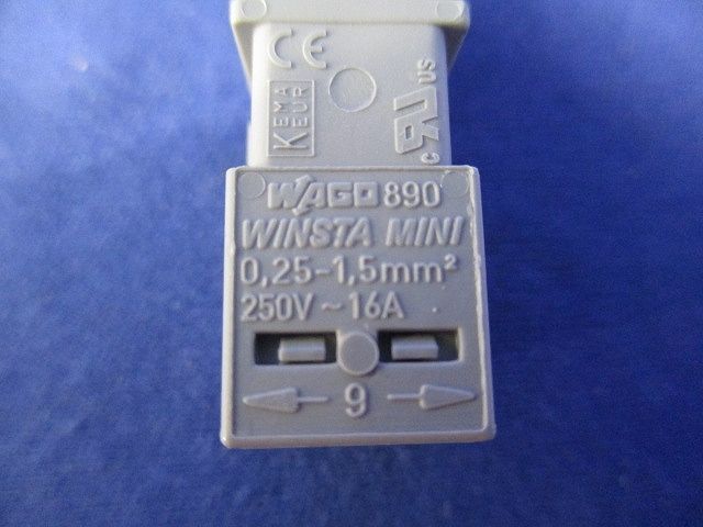 2 端子ブロック プラグ 入 890-252