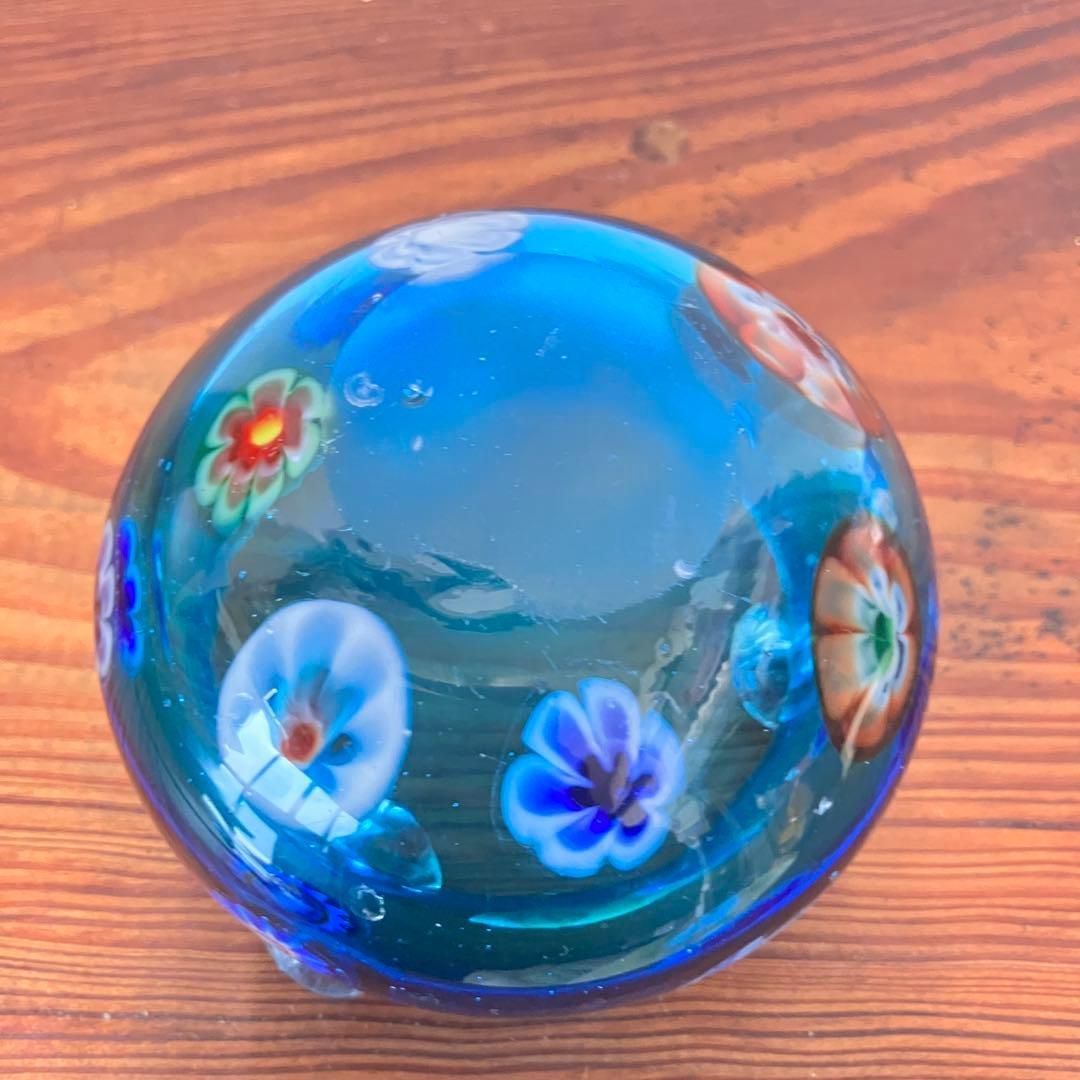 べネチアンガラス 灰皿 小皿 小物入れ オブジェ ミルフィオリ ガラス